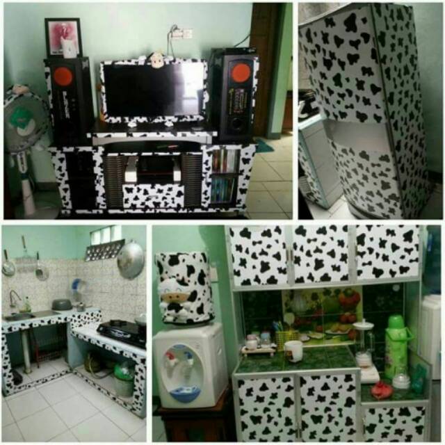 Desain Cat Rumah Belang Belang 