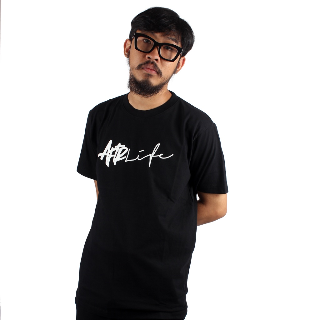 AFTERLIFE - Tshirt Unterschrift Black | 21047A