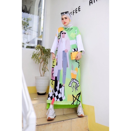 Gamis Midi Dress Lilize by Vazera