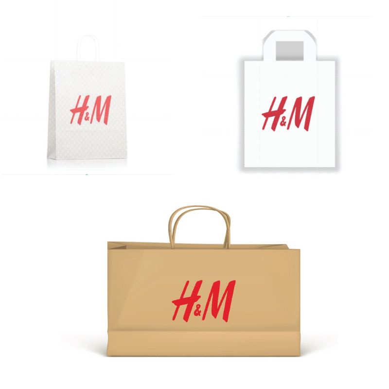 

[100% ORIGINAL] Paperbag HnM & Plastic HnM