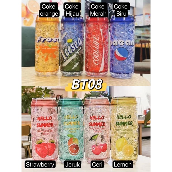 Botol minum icy unicorn BT04 Fruit BT03 drink bottle frosty botol minum anak perempuan souvenir kado