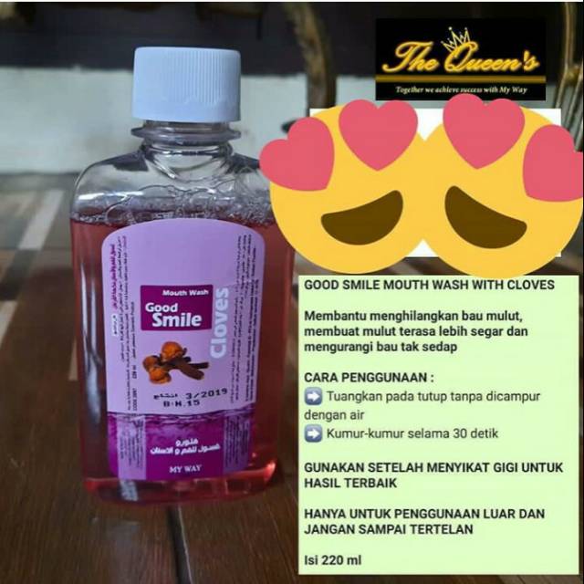 Good smile obat kumur MENGATASI SAKIT GIGI