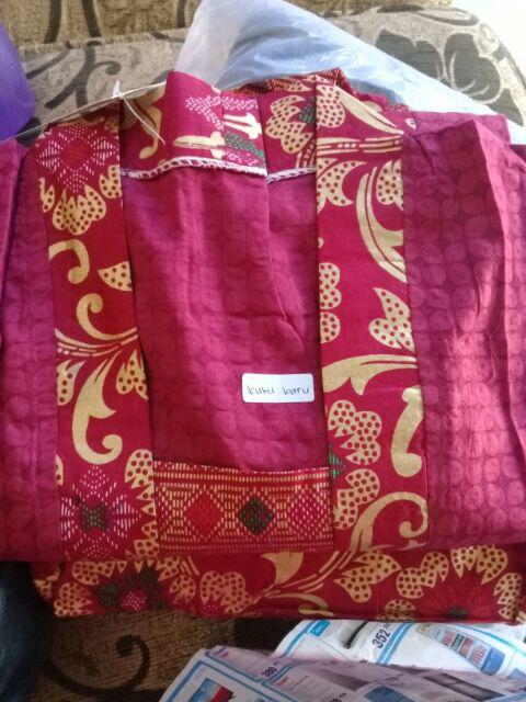 Setelan Wanita Batik Kebaya Gamis Assifa Prada Murah Tanah Abang Seragaman Longblus Kekinian