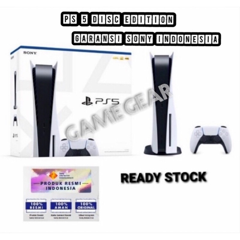 Sony PS5 disc edition / Playstation 5 disc edition GARANSI RESMI SONY INDONESIA