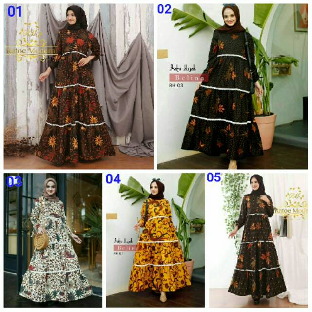 GAMIS BATIK KATUN PRIMIS