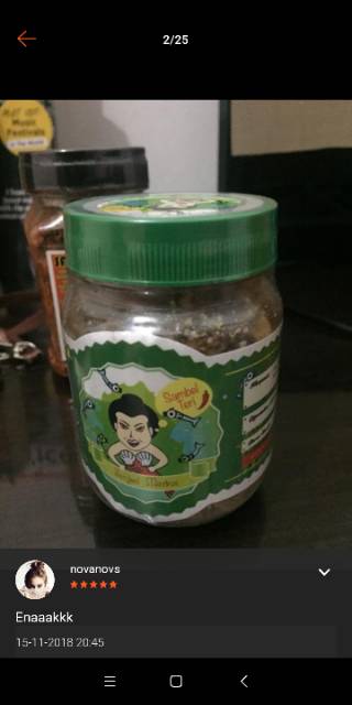

RK60 SAMBAL KERING TERI PEDAS CAP MERTUA