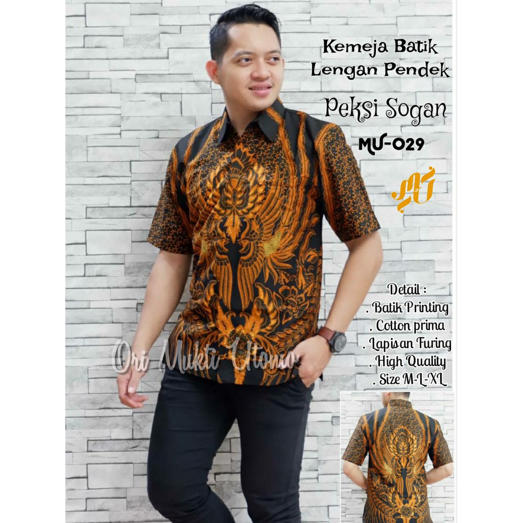 MU 029 KEMEJA BAJU BATIK PRIA SOLO LENGAN PENDEK FULL FURING KATUN HALUS Mukti Utomo Batiksoloamanah HUTAMA WINASTA DHIMAS ARDIAN WIRATAMA AKHMAL ARYANALA ADHIJAYA ADIWANGSA ENDRA BAGAS AJIBHANU WAHYU TUMURUN GONDROWARU ABANG PROBOSETO BATIK SOLO AMANAH