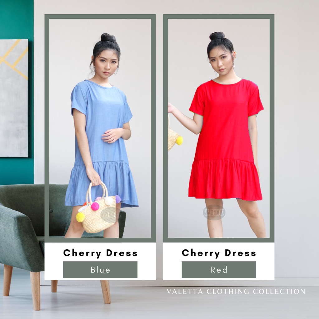 DRESS WANITA / DRESS / MIDI DRESS / DRESS NATAL / DRESS NATAL WANITA / DRESS MIDI / DRESS RUFFLE / M