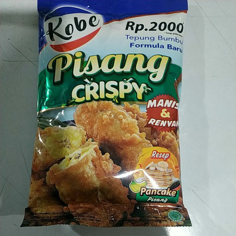 

Tepung Bumbu Pisang Crispy Kobe