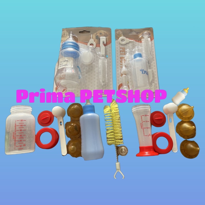 DOT / DODOT / BOTOL SUSU KUCING BOTOL + SIKAT + 2 PUMPING