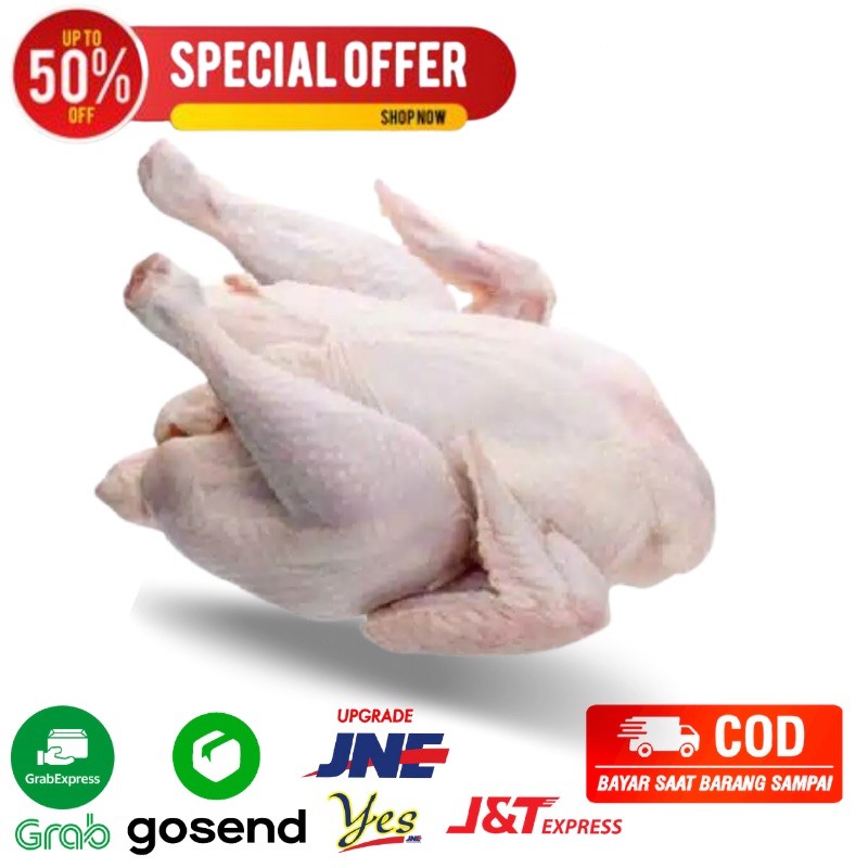 

Ayam Potong Tanpa Kepala Kaki Broiler Daging Fresh Segarmart Bandung