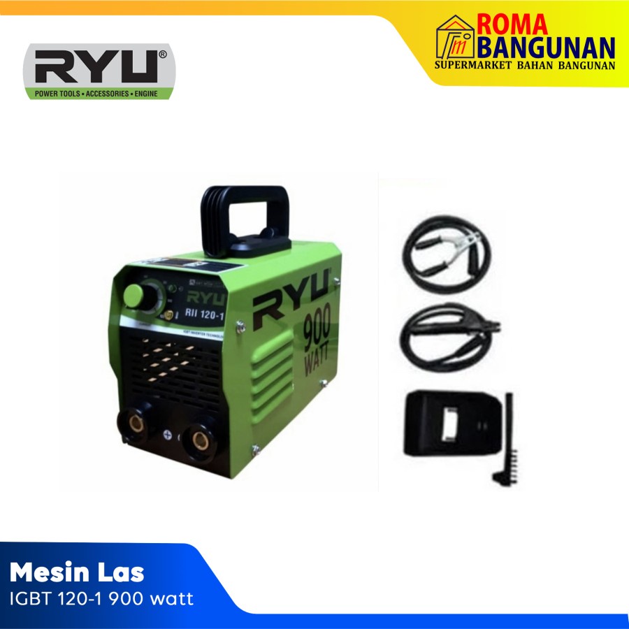 Ryu Mesin Travo Las Listrik RII 120-1 Inverter IGBT 120-1 900 WATT