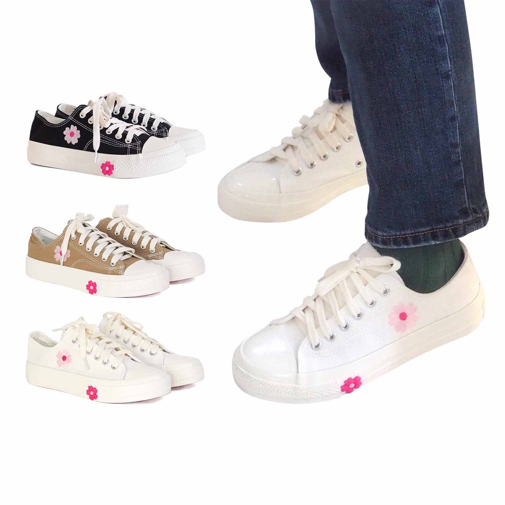 Polla Polly - Sneakers SOO MIN - Sepatu Wanita Model Korea