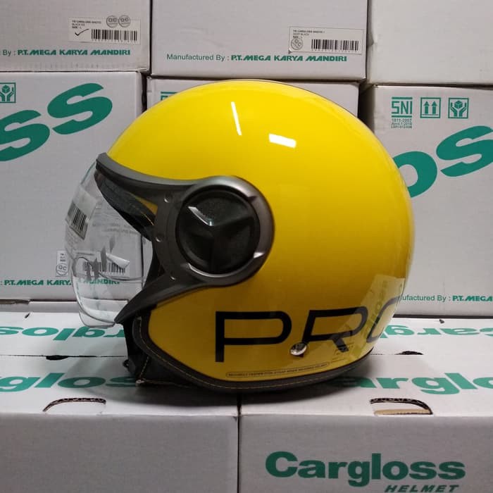 HELM YR CARGLOSS PROTECT 1 FERRARI YELLOW