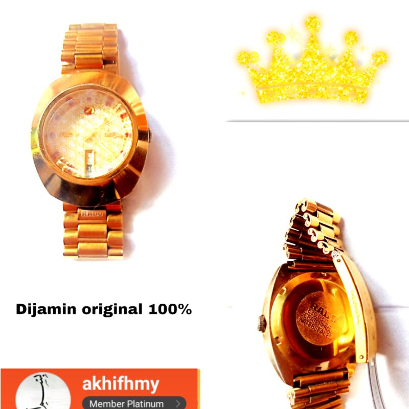 jam tangan Rado Kuno