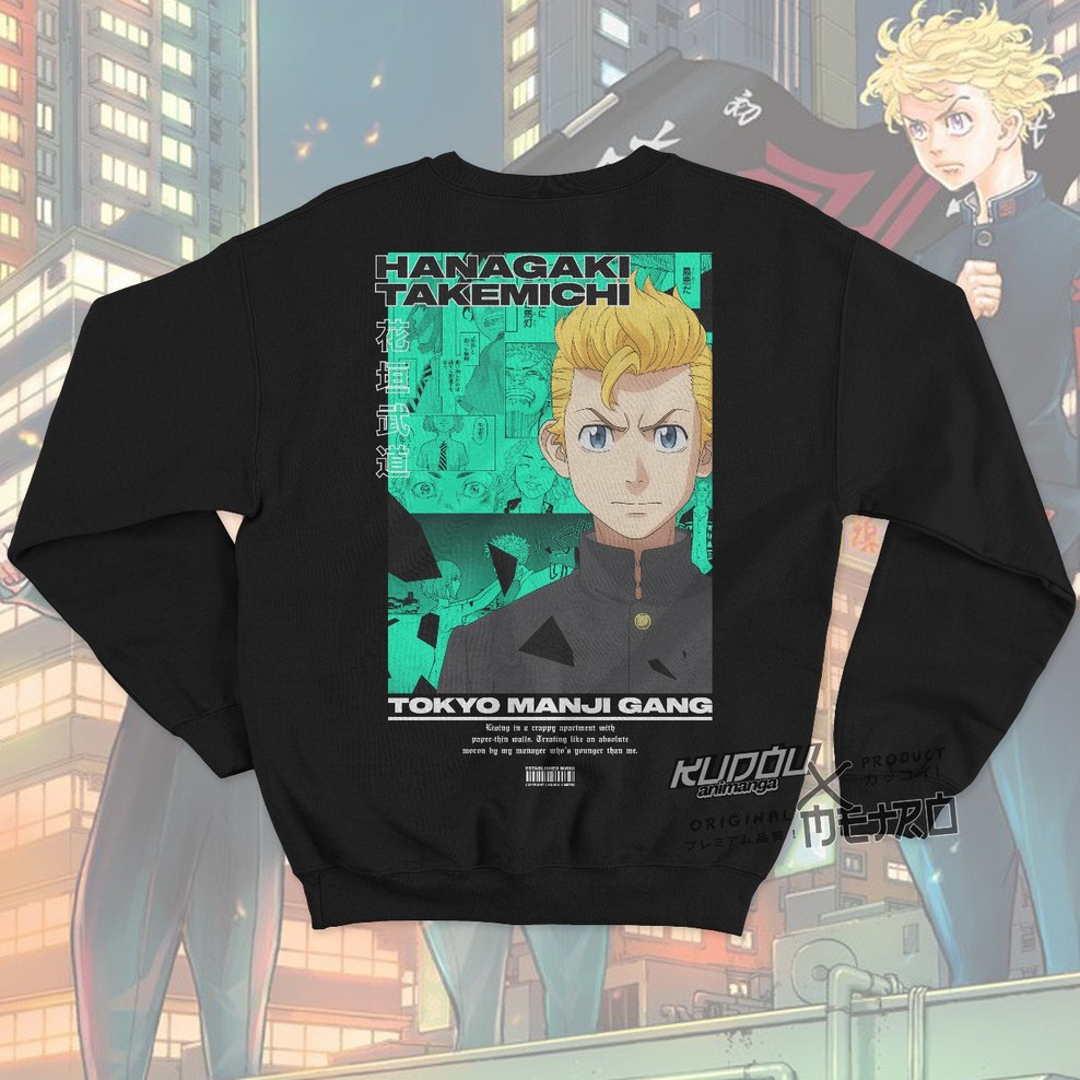 Crewneck Hanagaki Takemichi Anime Tokyo Revenger Manga