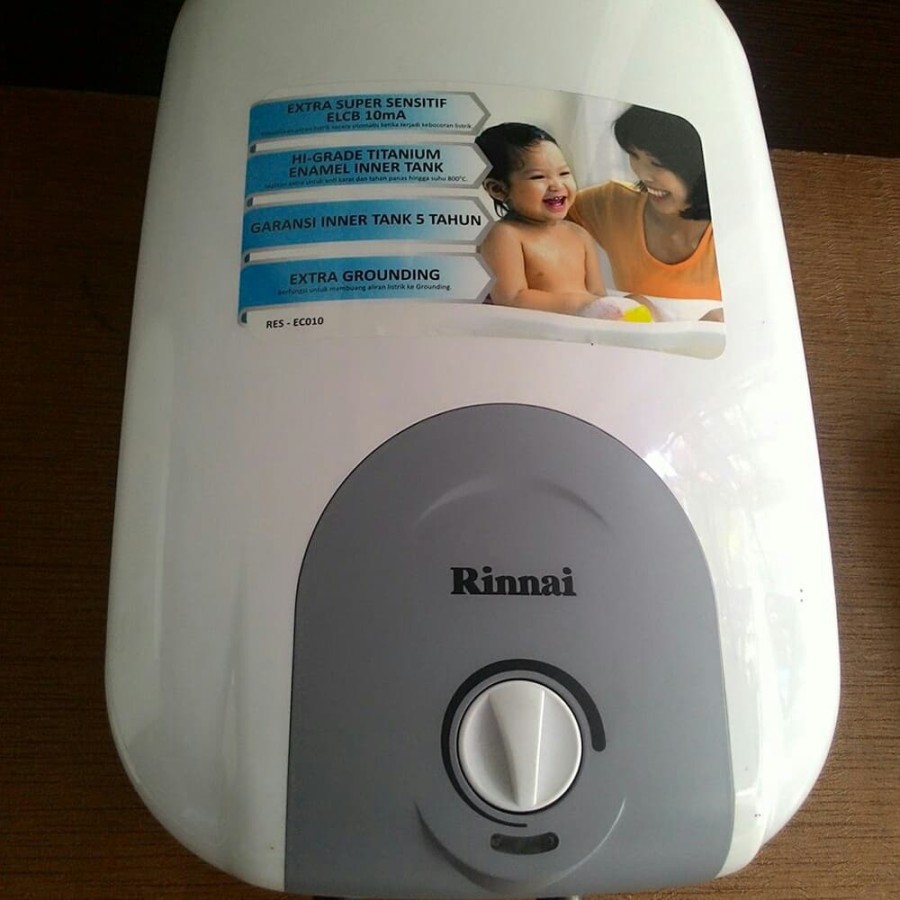 Water heater Rinnai 10 liter RES-EC010 || Pemanas air Rinnai 10 liter