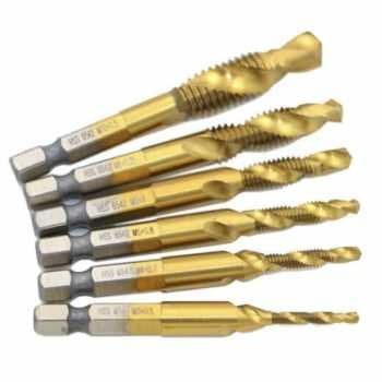 Mata Bor Drill Bit Countersink HSS M3-M10 6 PCS -8B11