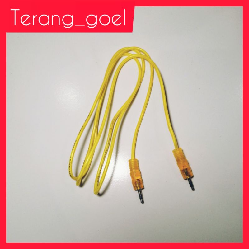 KABEL AUX 1 - 1 TRANSPARAN 1,5 METER / KABEL RCA