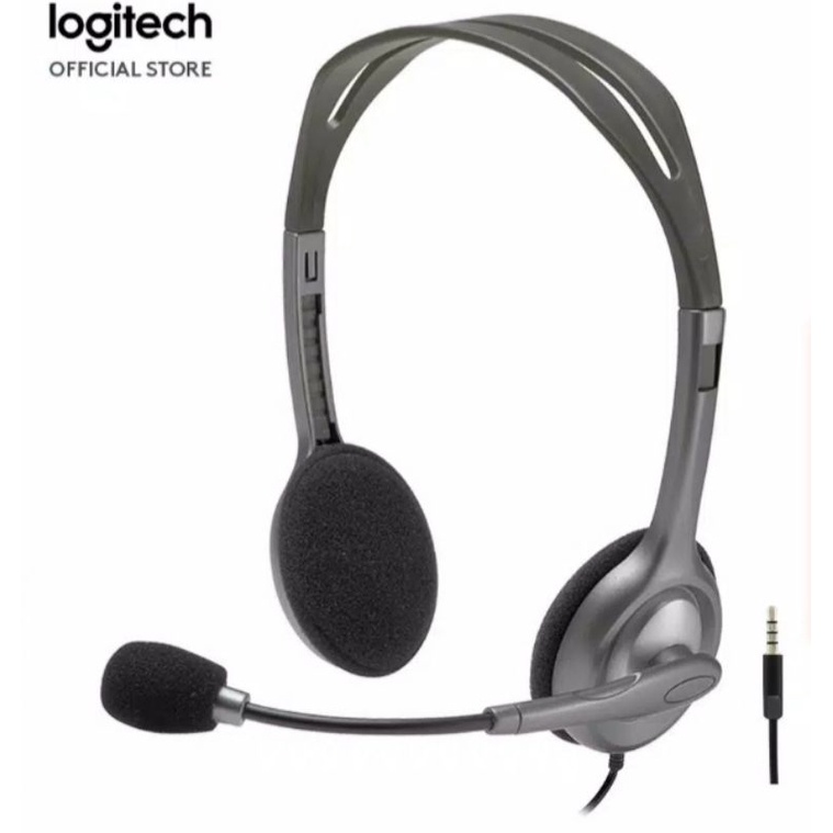 Logitech H-111 Stereo Headset Single Jack 3,5 with mic