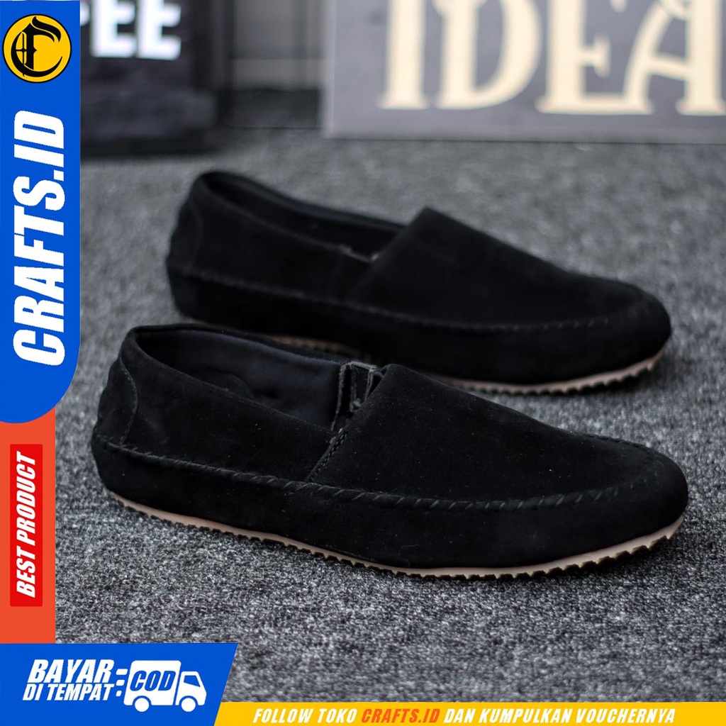 CRAFTS noah - Sepatu Casual Slip On Santai Pria