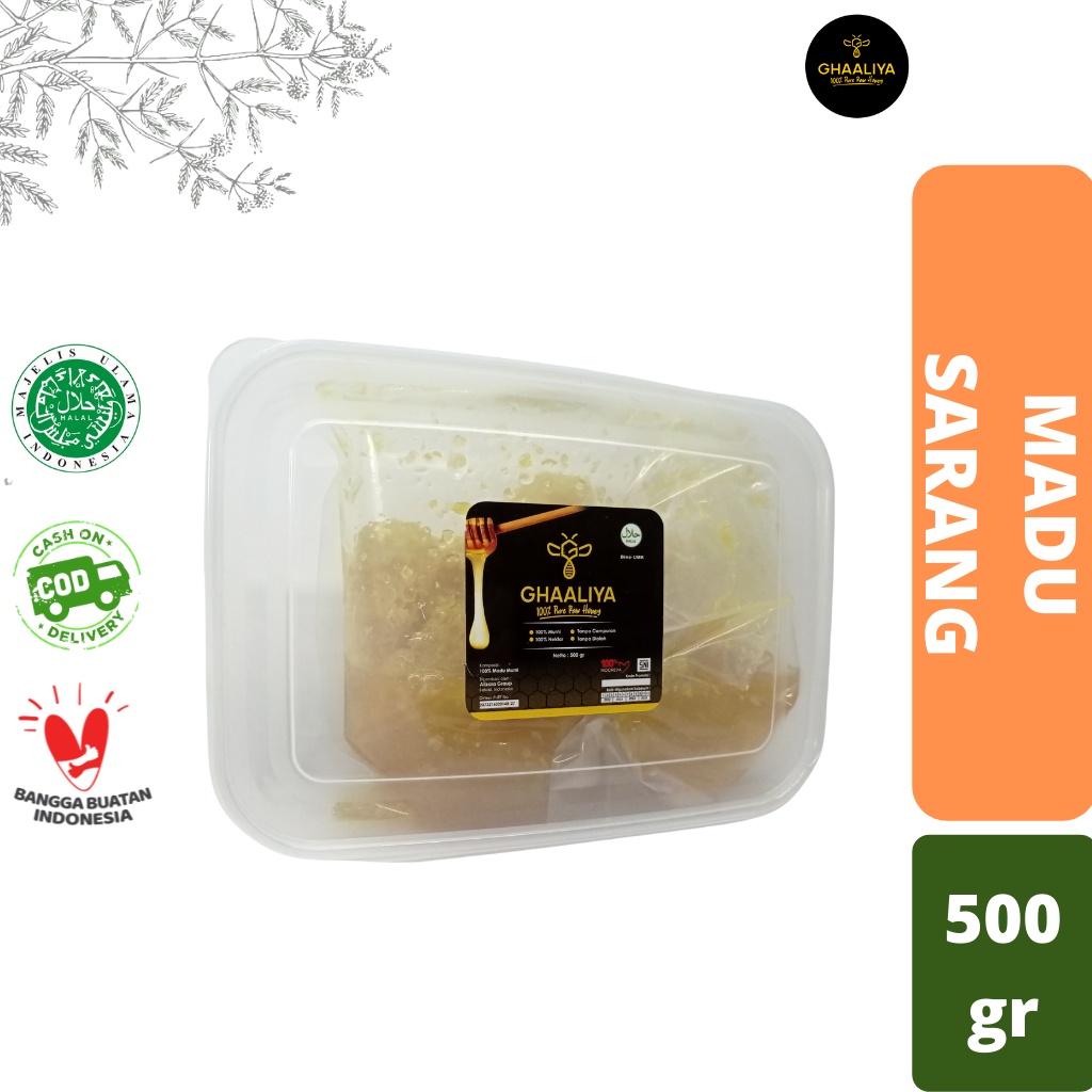 

Madu Murni Asli Madu Sarang Nektar Multiflora Kaliandra 500gr