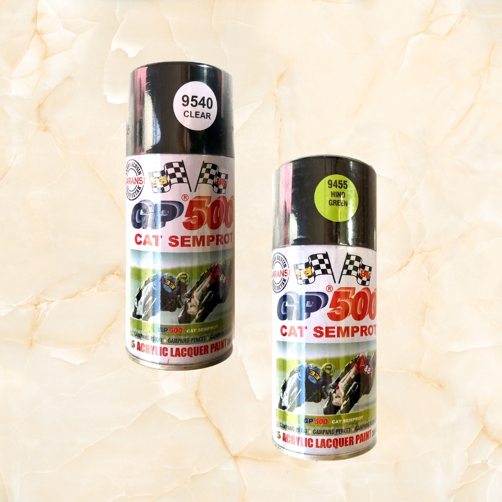 Cat Semprot / Pylox / Vernis Akrilik 300 cc Clear Green GP 500