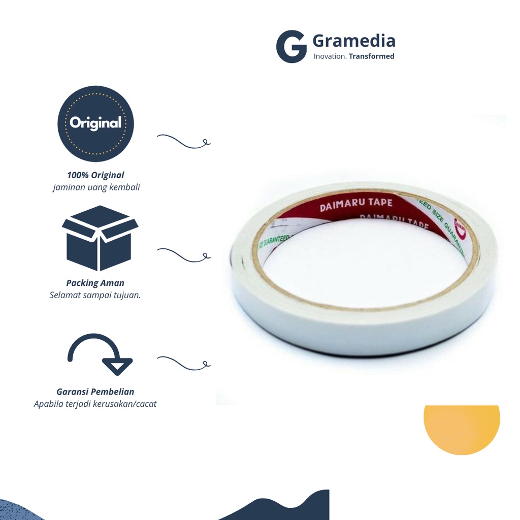 

Gramedia Cikupa - Daimaru Tape 12 x 10y
