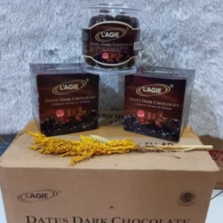 

L'agie dates dark chocolate (cokelat isi kurma) 275gr