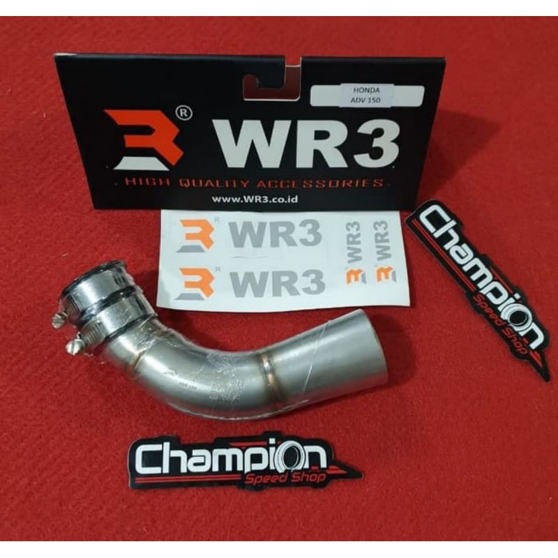 Air Intake Pipa Filter Udara Velocity WR3 Honda ADV 150