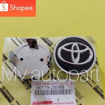 Tutup dop roda velg 1pc Toyota New Rush 2016 keatas Ori