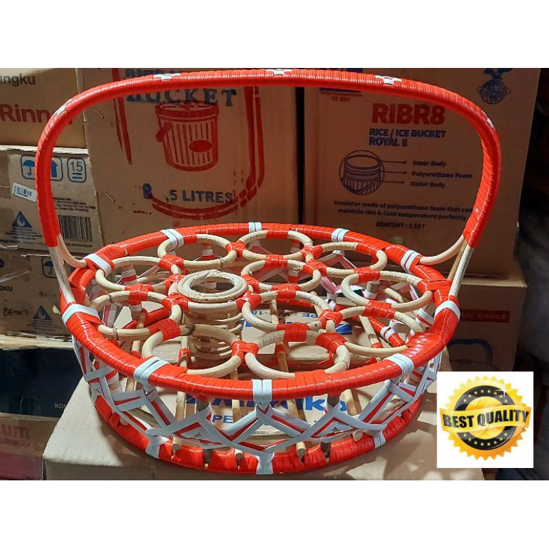 KERANJANG/RAK AQUA ROTAN