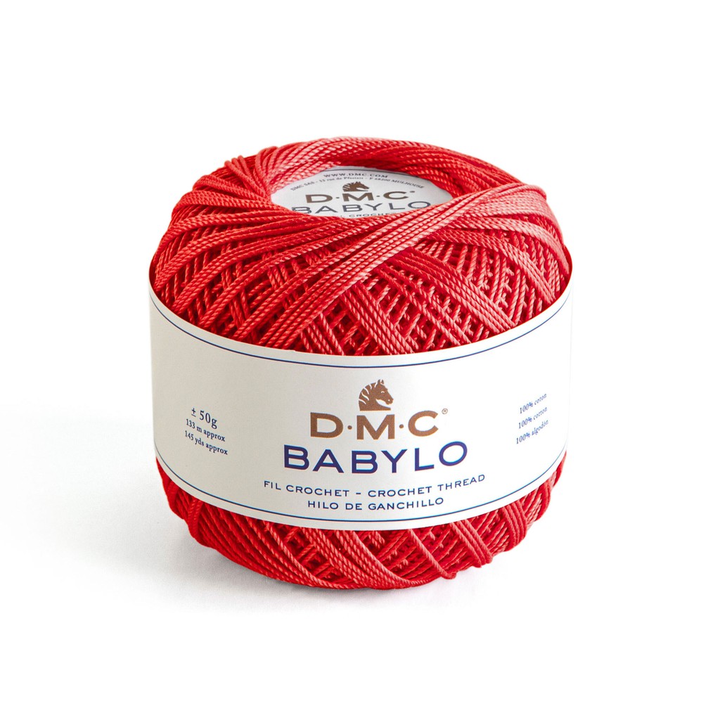 Benang Crochet DMC Babylo 50 Gram - 321 - Red Merah