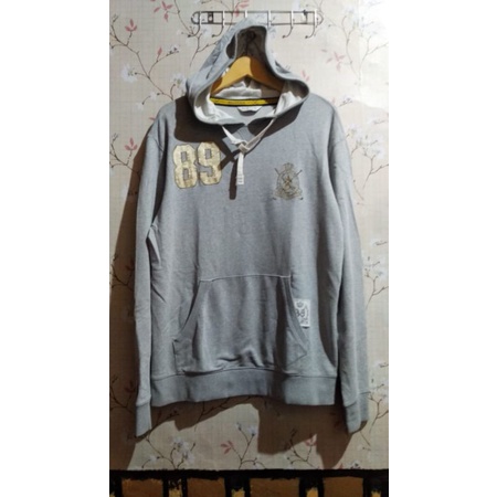Hoodie Bean Pole Abu-abu