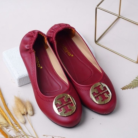 Sepatu Wanita Terbaru/Sepatu Kekinian/Flat Shoes&amp;Balerina/Slip On/Gratica original/ KORA KORA