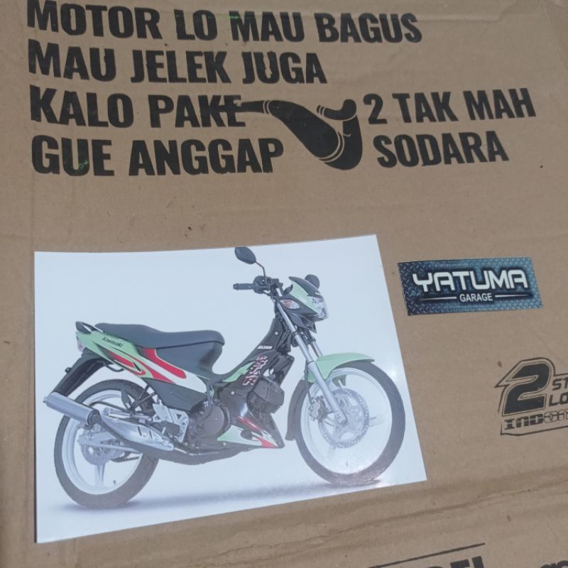Gambar Poster Brosur Kawasaki LEO