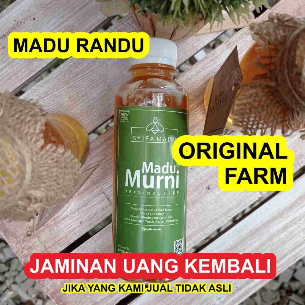 

Madu Randu Asli Dari Peternak Langsung (630g)