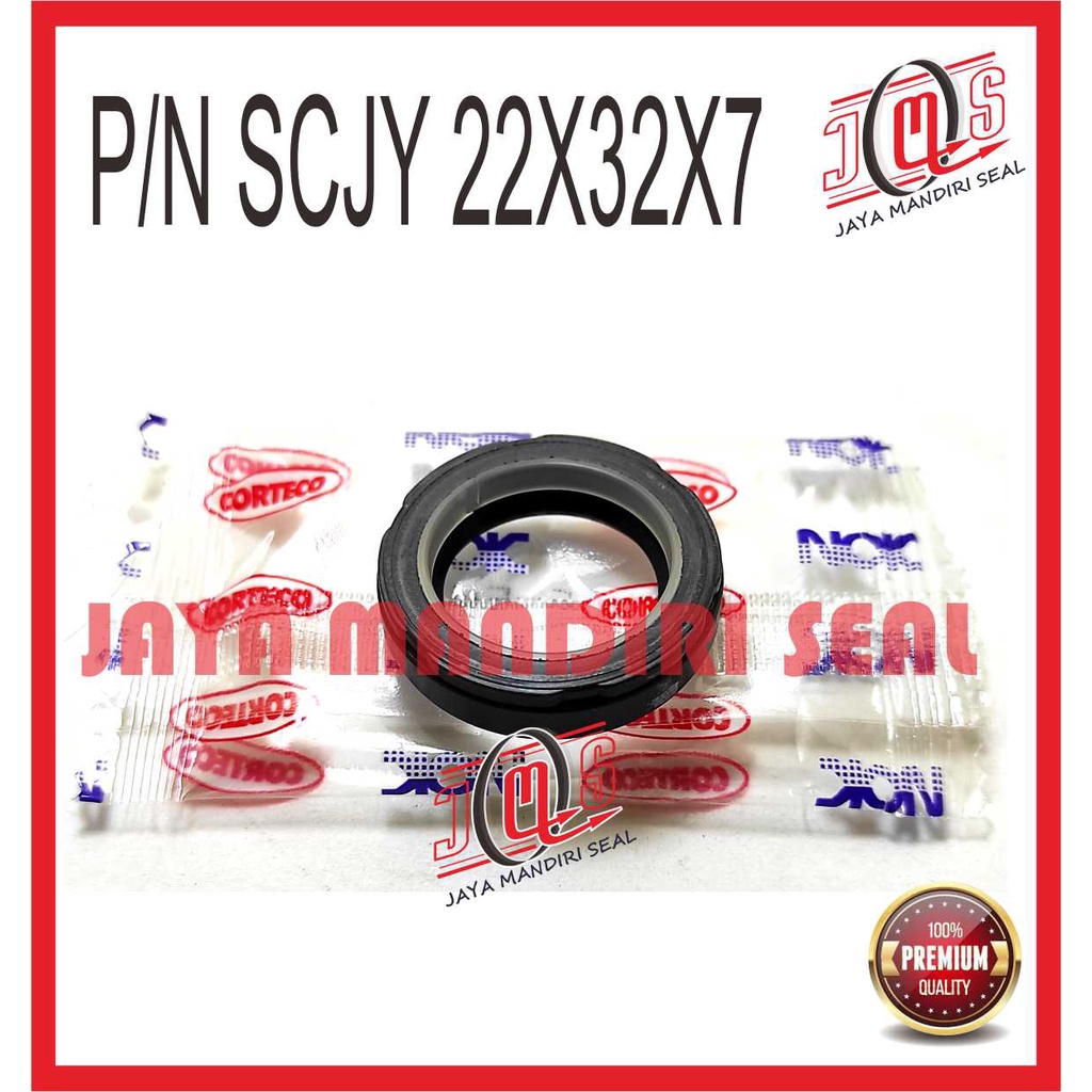 OIL SEAL SCJY 22X32X7 22-32-7 22*32*7 TEFLON LUAR