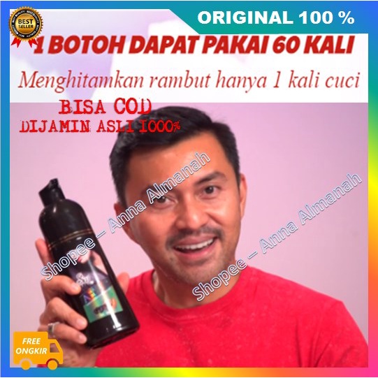 [BISA COD] PROMO Shampo Meghitamkan Rambut Sin Hair Jepang AMPUH 100% ORIGINAL