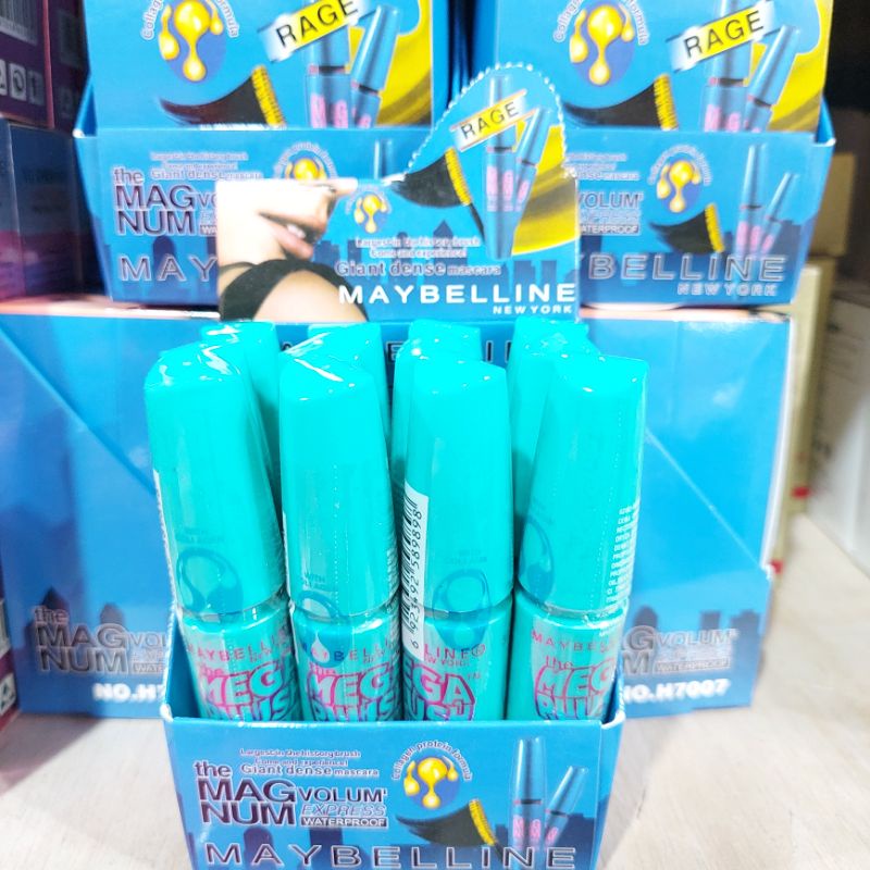 MASCARA MAYBELLINE ISI 3PCS + GALENCO PENJEPIT BULU MATA / MASCARA