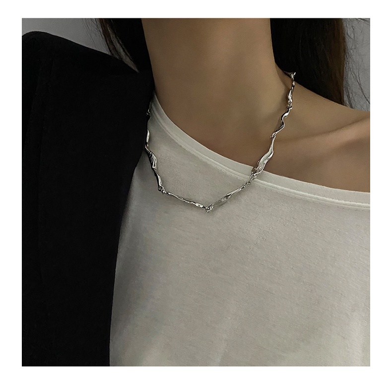 Irregular Necklace Accessories Trendy Hip Hop Clavicle Chain