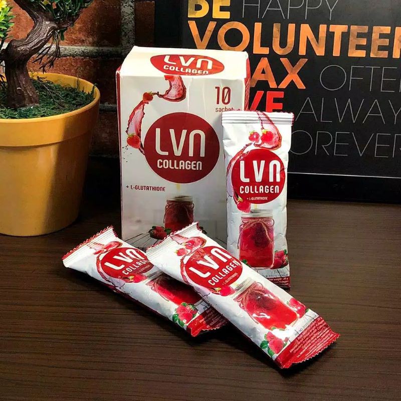 [PAKET MANTUL] LVN COLLAGEN STROBERRY FREE COLLAGEN SOAP BUY 1 GET 1 By papiorange.id