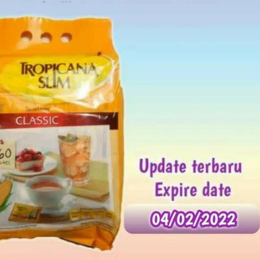 

FLASH SALE !! gula tropicana slim classic isi 160 pcs #07