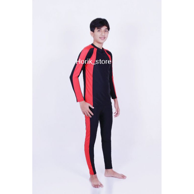 BAJU RENANG DEWASA PANJANG PRIA-WANITA SATU SET ALAT SNORKELING BAJU RENANG SELAM