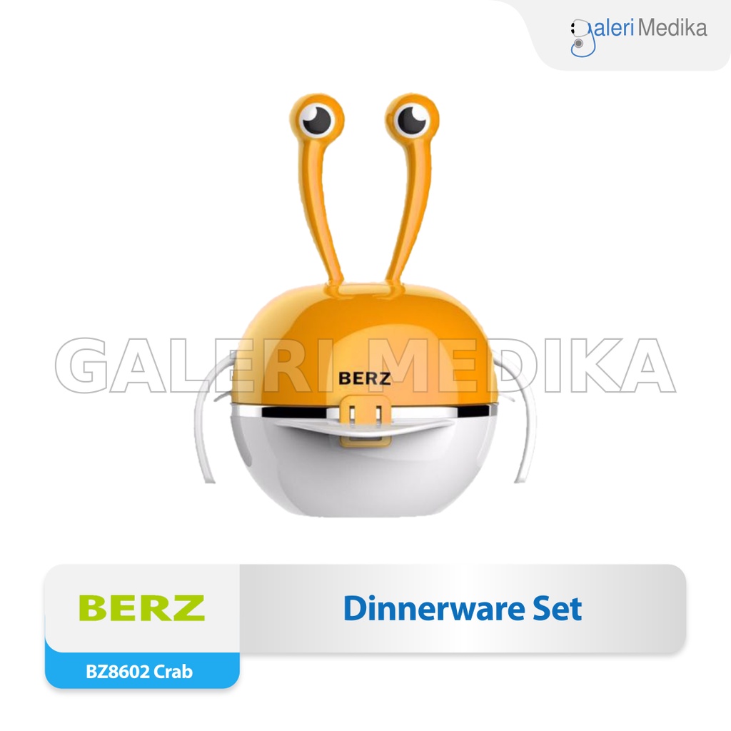 Dinnerware Set / Peralatan Makan Bayi BERZ BZ8603 Deer / BERZ BZ8602 Crab