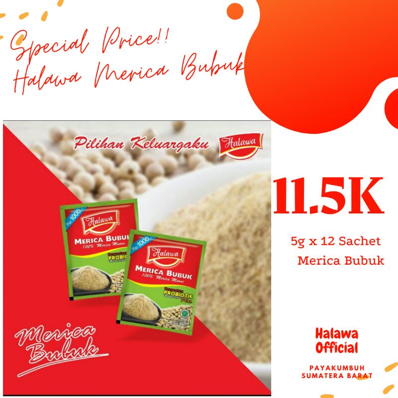 

HALAWA MERICA BUBUK 12PCS