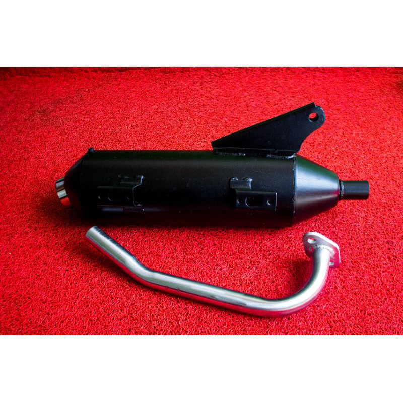YZ8 Knalpot Mio Karbu Sporty Suara Bas Adem