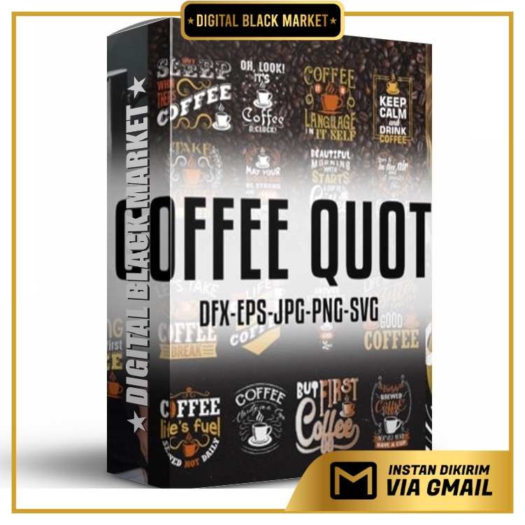 Coffee Quotes  - Vector Designs - Business Branding