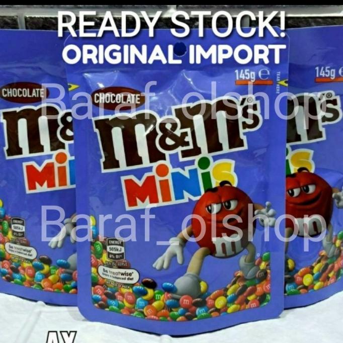 

M&M Import Milk Chocolate Minis version 145gram/coklat/coklat valentine/coklat silverqueens/coklat batang/coklat bubuk/coklat batangan/coklat arab