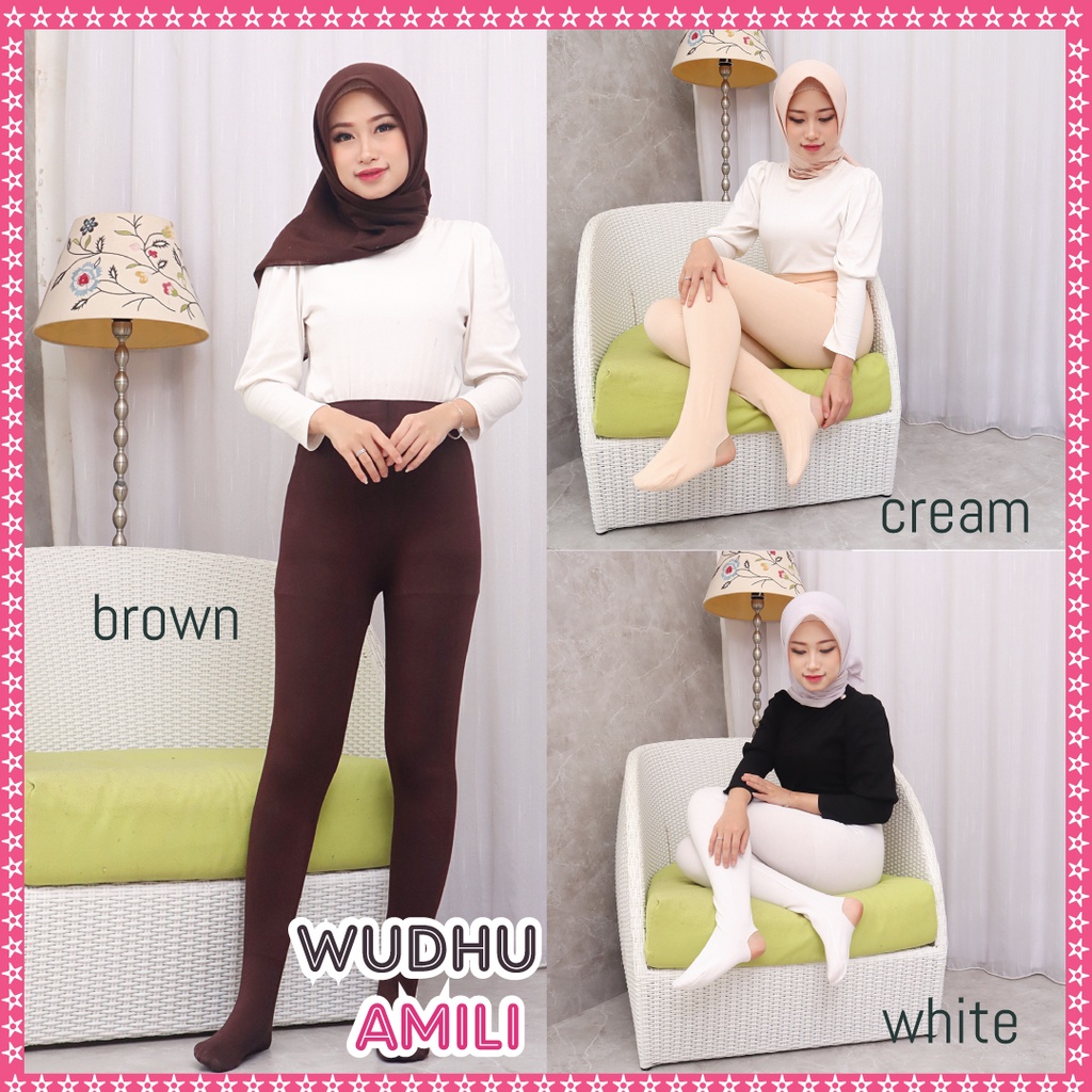 Legging Wudhu Jumbo | Leging Muslimah Cantik Terbaik | Legging Wanita Panjang / wudhu jumbo